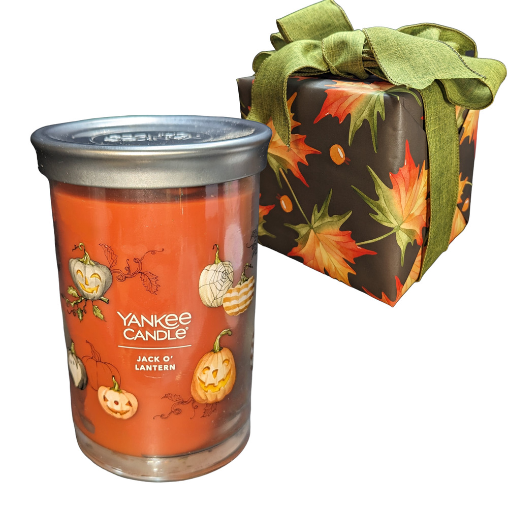 Yankee Candle Halloween Jack O Lantern - Gift Wrapped!